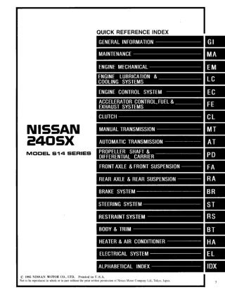 1996 nissan 240sx service repair manual download 96. - Guides of museu darqueologia de catalunya empuries english.